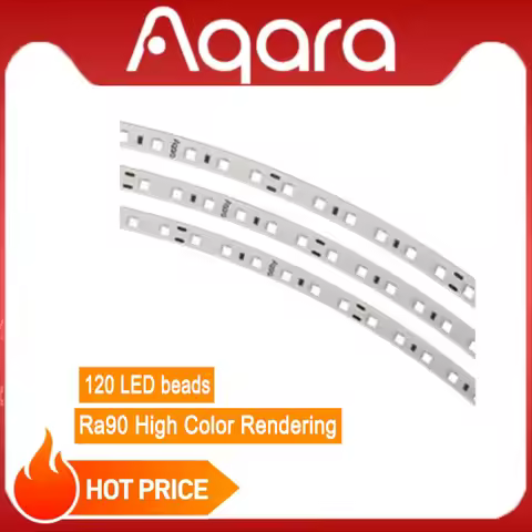 Aqara Smart Light Strip T2 Zigbee 3.0 Smart RGBW, High CRI Ra90 1050lm/m Household Lamp Background W