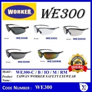 WE300- TAIWAN WORKER PREMIUM SAFETY EYEWEAR SAFETY GOGGLES WE300B WE300C WE300IO WE300M WE300RM