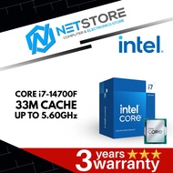 INTEL CORE i7-14700F 33M CACHE, UP TO 5.6GHz PROCESSOR - BX8071514700F