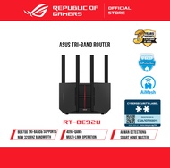 ASUS RT-BE92U BE9700 Tri-band WiFi 7 Router supports new 320MHz bandwidth & 4096-QAM Multi-link o