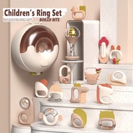 JFMM Baby Toys 3-6 Months Baby Rattle Set 0-6 Months Baby Teeth Toys 4 Months Big Baby Toys Teether 