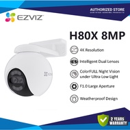 EZVIZ H80x Dual 8MP + 2MP Full HD 1080P Color Night Vision Two Way Talk Outdoor Dual Lens Security C