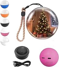 New Christmas Memory Sphere Round Lamp, 7cm Crystal Ball Video Player Memory Orb Lamp, Personalized 