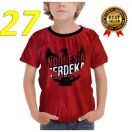 Indonesian Children's August 17th T-shirt Independence 76 #27