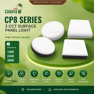 (SIRIM) LED CHAYA CP8 SERIES LED SURFACE LIGHT 18W/24W/36W 3 COLOR CEILING LIGHT