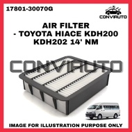 KDH200 KDH202 2014 NM ~ AIR FILTER (17801-30070)