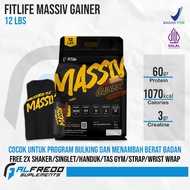 Fitlife Massiv Gainer 12 Lbs (MPro Upgraded) Whey Gainer Suplement Penambah Berat Badan
