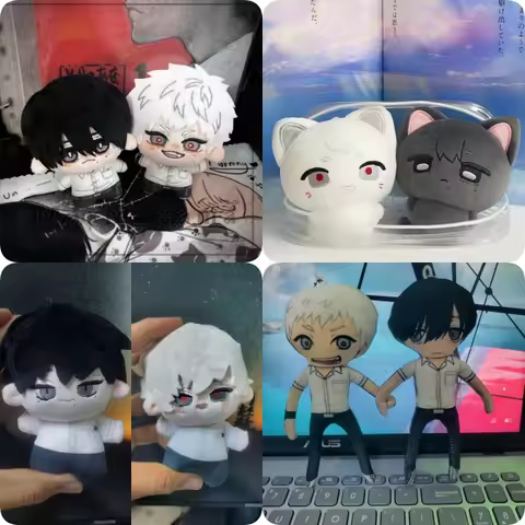 Anime The Summer Hikaru Died Tsujinaka Yoshiki Anime Cute Maumet Puppet Keychain Abstract Joint Flex