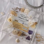 Frame Hantaran Acrylic 8x8