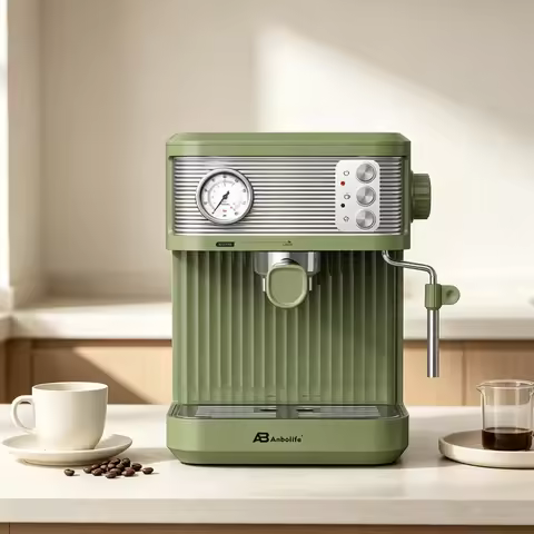 New Hot 20 bar Electric Two-Group Commercial Espresso Machine Programmable Coffe Machine 5 kg Detach
