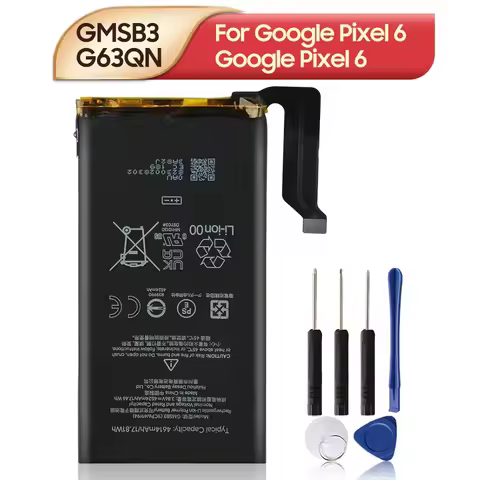 NEW Replacement Phone Battery GMSB3 G63QN GLU7G For Google Pixel 6 Pixel6 Google Pixel 6 Pro Pixel6 