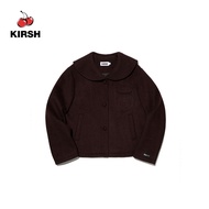 [KIRSH] CHERRY SAILOR CROP COAT |22AW |  Korean | Women CROP COAT | Casual | Women top | Korean CROP COAT | korean brand | Korean style | CROP COAT | Winter Collection | Outer Festival | COAT for Women | winter wear for women