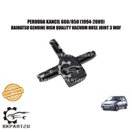 PERODUA KANCIL 660/850 (1994-2009) CARBURETOR VACUUM JOINT 3 WAY PIPE MADE BY DAIHATSU GENUINE PRICE