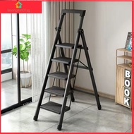 Household Ladder Indoor Thickened 5-step Ladder 6-7-8 Step Folding Herringbone Ladder