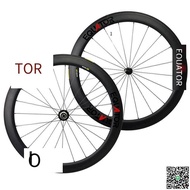 【小牛】700C全碳競速輪組航翊赤道計劃臺灣輕量化改裝公路車碳條carbon輪