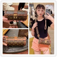 [Delivery Within 24 Hours] LV Female Bag Louis Vuitton PAPILLON TRUNK New Style One-Shoulder Messeng