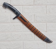 Golok Tanduk Ukiran Macan | Golok Tebas