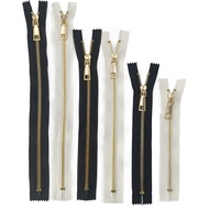 1pc Close-End Metal Zipper for Sewing Zip Garment Accessories Jeans Zippers DIY Tools Zipper