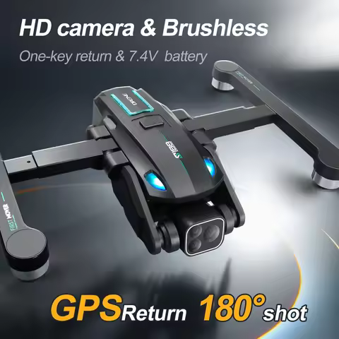 S188 5G FPV Drone with 8K Triple Camera - GPS Optical Flow, Brushless Motor, Obstacle Avoidance, Fol