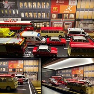 🇭🇰 [訂購] 1∶76/64 場景 香港道路街景 燈組升級版👍🏽 🈶燈 香港系列 V3 汽車模型展示盒