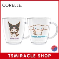 Corelle Coordinators Sanrio Kuromi Cinnamoroll Glass Mug 380ml