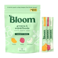 Bloom Nutrition Superfood Greens Powder Stick Packs, Digestive