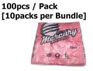 [BUNDLE - 10 Packs] Mercury Plastic Sando Bag (TINY) red