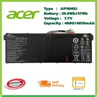 แบตเตอรี่ โน๊ตุบ๊ค Battery Notebook Acer Aspire 3 A315-21 Series AP16M5J  ของแท้ 100%