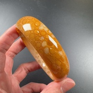 Play Stone ️ Natural Coral Jade Bracelet Jelly Flower Bright Color