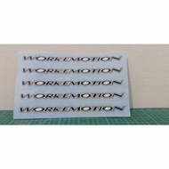 work emotion wheel decal