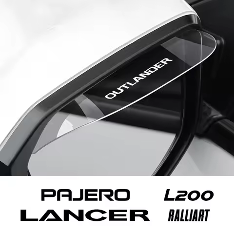 Car Rain Eyebrow For Mitsubishi Outlander Lancer 9 EX ASX Pajero L200 Colt Eclipse Ralliart Triton D