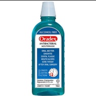 Oradex Antibacterial Mouthwash 400ml
