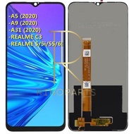 LCD REALME C3 /OPPO A31- 2020 / A5 -2020 / A9-2020 /REALME 5i ORIGINAL LCD DISPLAY FULL SET WITH TOU