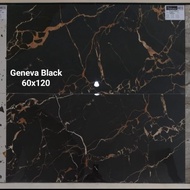 Granit 60x120 Valentino Gress Geneva black motif marmer glazed
