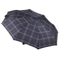 Fibrella Automatic Umbrella F00329 (Plaid Pattern Red, Yellow, Black)-2