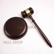 Wooden Court Hammer Set Bench Hammer Auction Hammer Judge's Hammer Organization Court Hammer Meeting