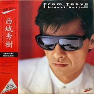 LP 黑膠唱片 西城秀樹 Hideki Saijo From Tokyo (紅色膠) (OBI)  封套 90% New LP 碟 90% New 微花 附歌詞 所有黑膠用 VPI 洗碟機清洗一次 荔