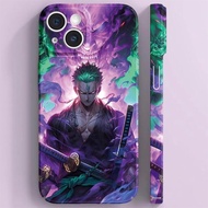 Anime Cartoon One-Piece Zoro Phone Case For OPPO A12E A3S A5S A7 A1K A93 A74 A94 A96 A76 F9 F11 Pro 
