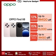 OPPO Find X8 Smartphone | 16+512 | MTK 9400 | Hasselblad Portrait | Al Telescope Zoom | Lightning Sn