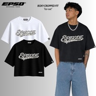 EPISODE TEES "Ice-out" Boxy Cropped T-Shirt Premium Streetwear Tee Crewneck Menswear Oversize Top