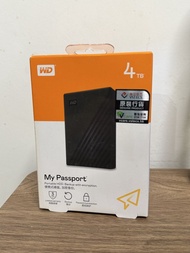 WD 4TB 2.5" My Passport USB 3.2 Gen 1 # @ WDBPKJ0040BBK Portable Hard Drive