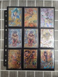 【港版】七龍珠英雄Super Dragonball Heroes (SDBH)超藍比達 悟吉塔 弗 白悟 白悟復刻 黃金古拉 暴悟 兄弟 UMT1/UMT2/UMT3 中損/小損/一點白或美品 4星/
