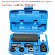 Fuel Injector Removal Tool with Slid Harmmer Puller Injector Seal Replace Install Kit For BMW N14 N1