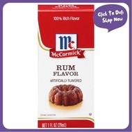 แม็คคอร์มิคอิมมิเทชั่นรัมเอ็กซ์แทรค 29มล. - Mccormick Imitation Rum Extract 29ml.