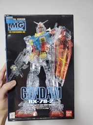 BANDAI Master Grade (MG) 1/100 Crystal Version For Professional Use RX-78-2 彩透版