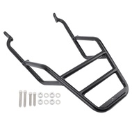 [STC1] Motorcycle Rear Luggage Rack Iron Cargo Carrier Support Sturdy Holder Shelf 5kg Maximum Load 