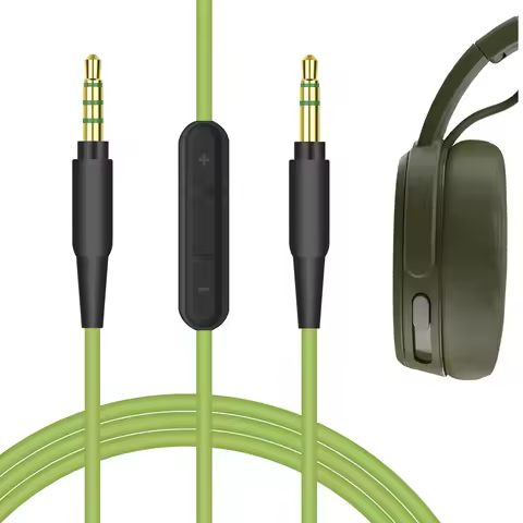 Geekria Audio Cable with Mic Compatible with Skullcandy Hesh Evo/3, Crusher Evo, Grind, Riff 2,3.5mm