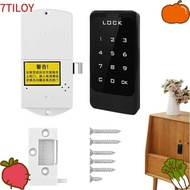 7TILOYSHOP Password Door Locks, Keyless Multifunctional Digital Cabinet Locks, Professional Battery 