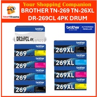 (BUNDLE) Brother TN-269 269XL TN269 Toner Cartridge High Yield DR-269CL DR269CL 269 Drum Unit for L3