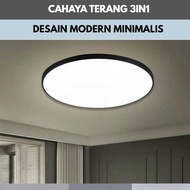 Minimalist 3-in-1 Dimmable LED Ceiling Light 29cm 40W SEMQIU Ceiling Light Room